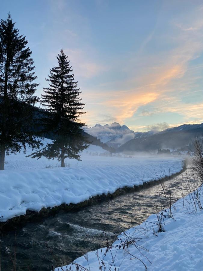 Das Almsternderl - Gemuetliche Wohnung In Gosau Exteriér fotografie