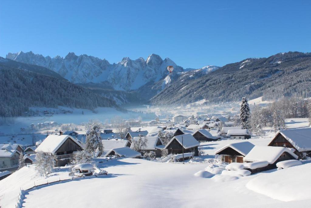 Das Almsternderl - Gemuetliche Wohnung In Gosau Exteriér fotografie